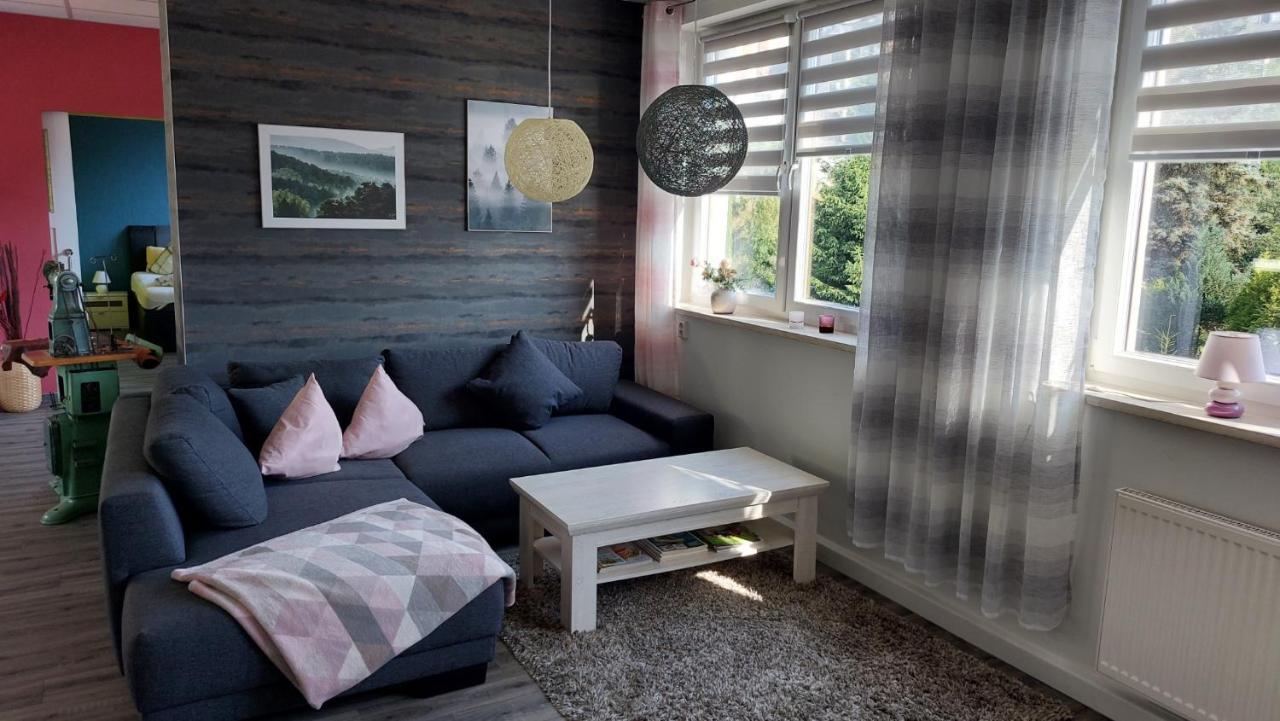 Ferienwohnung Alte Stepperei Schwarzenberg  Buitenkant foto