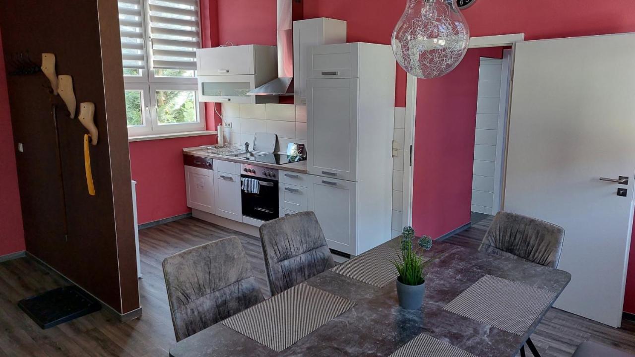 Ferienwohnung Alte Stepperei Schwarzenberg  Buitenkant foto