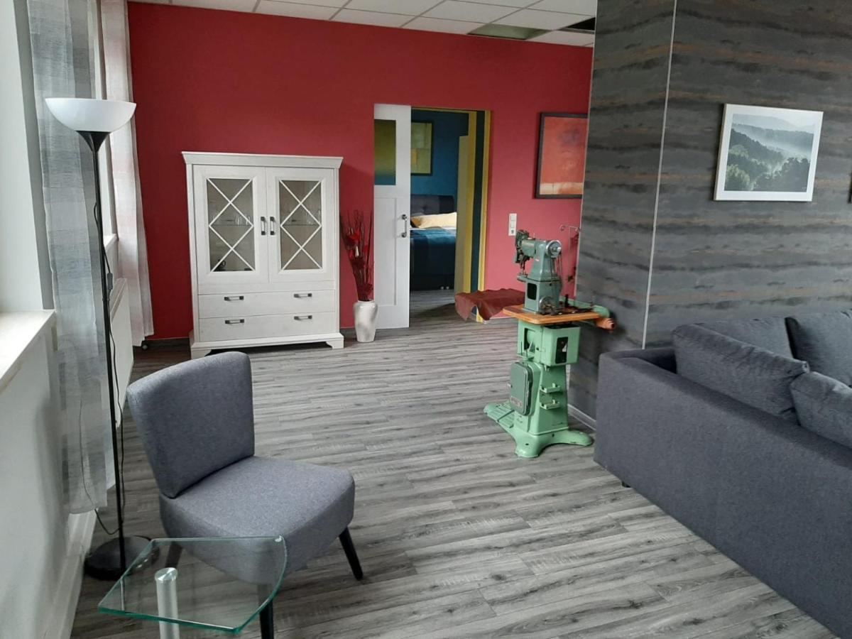 Ferienwohnung Alte Stepperei Schwarzenberg  Buitenkant foto