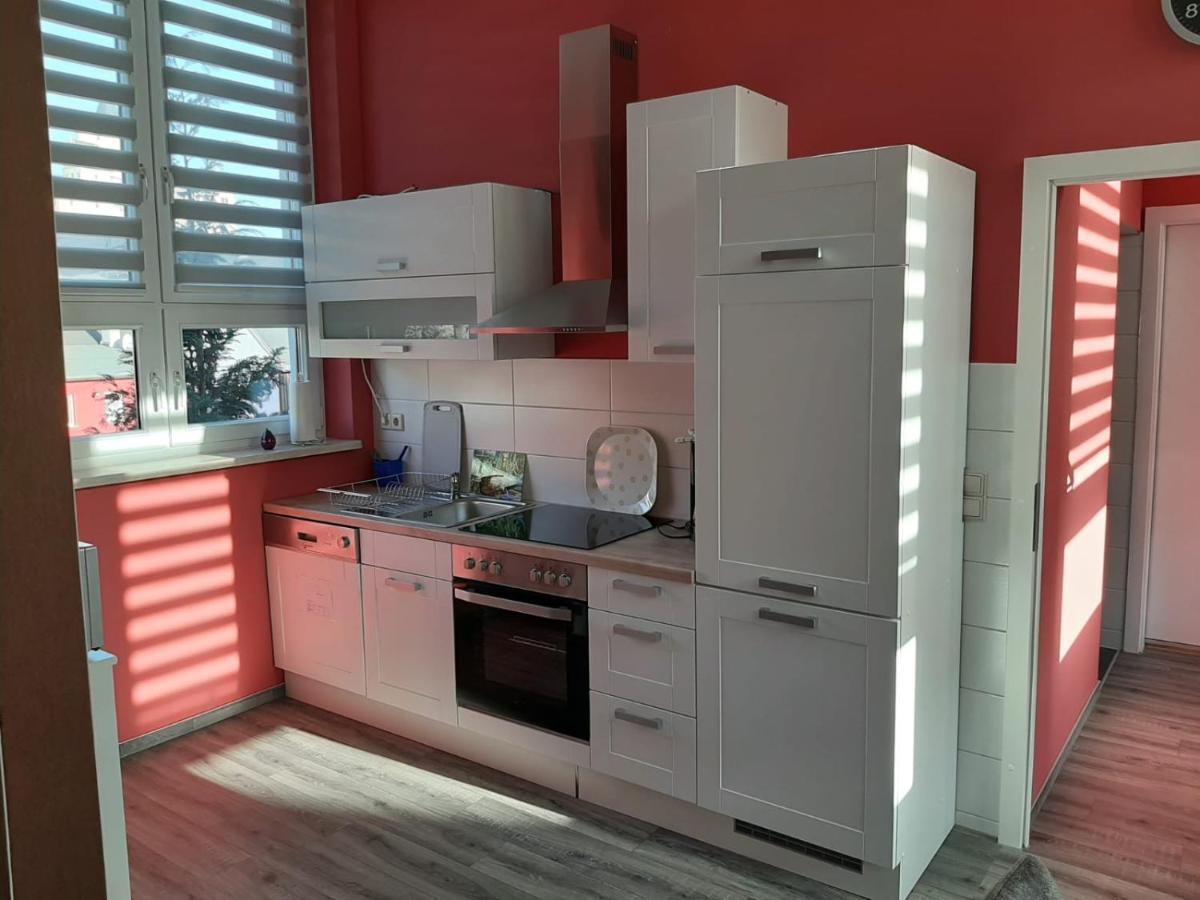Ferienwohnung Alte Stepperei Schwarzenberg  Buitenkant foto